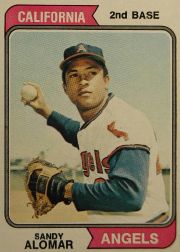1974 Topps Baseball Cards      347     Sandy Alomar